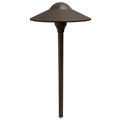 MONTEREY 5W Integrated Aluminum 8" Dome Pathlight - 12 Volts - Bronze