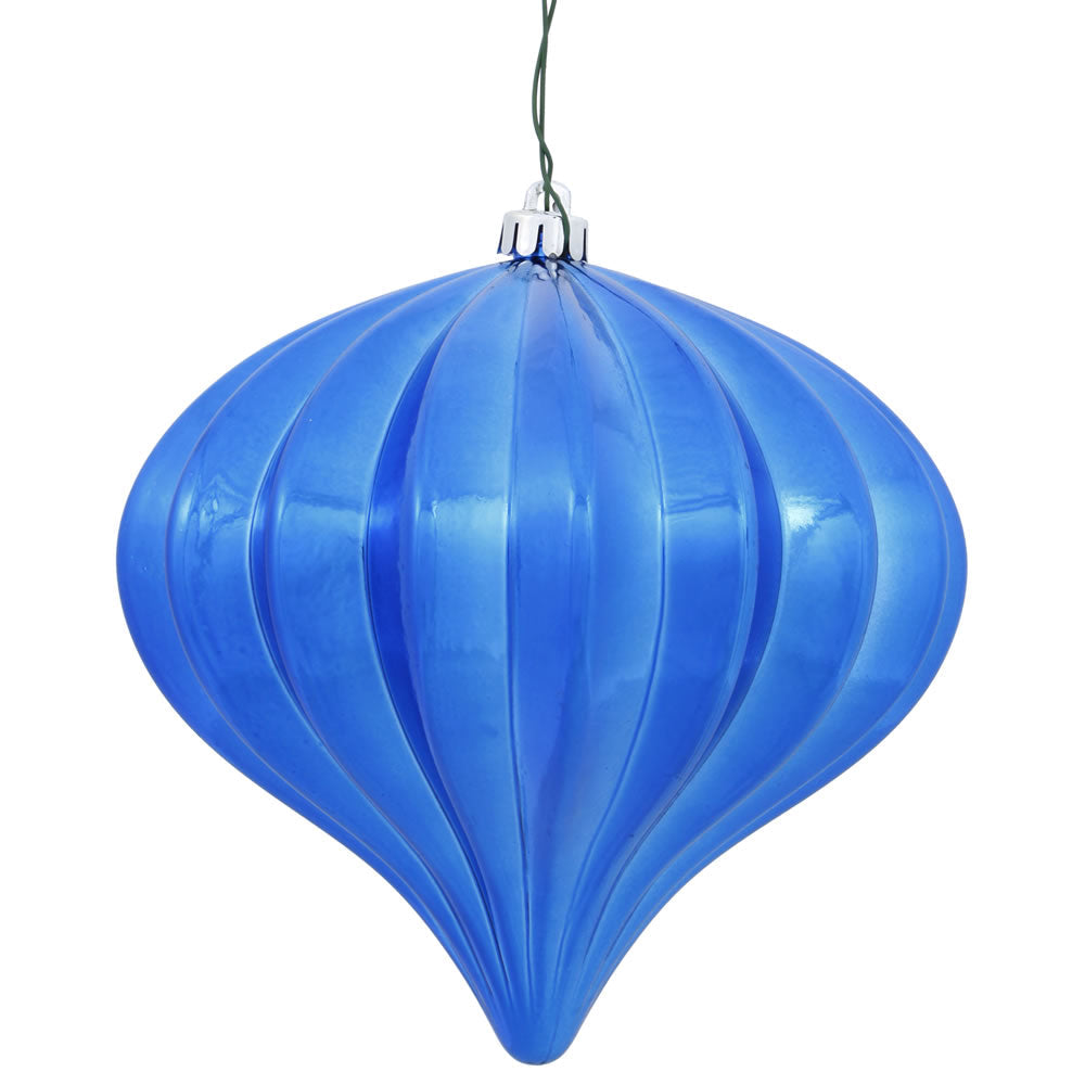 5.7" Shiny Onion UV Drilled - Set of 3
