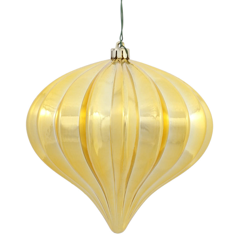 5.7" Shiny Onion UV Drilled - Set of 3