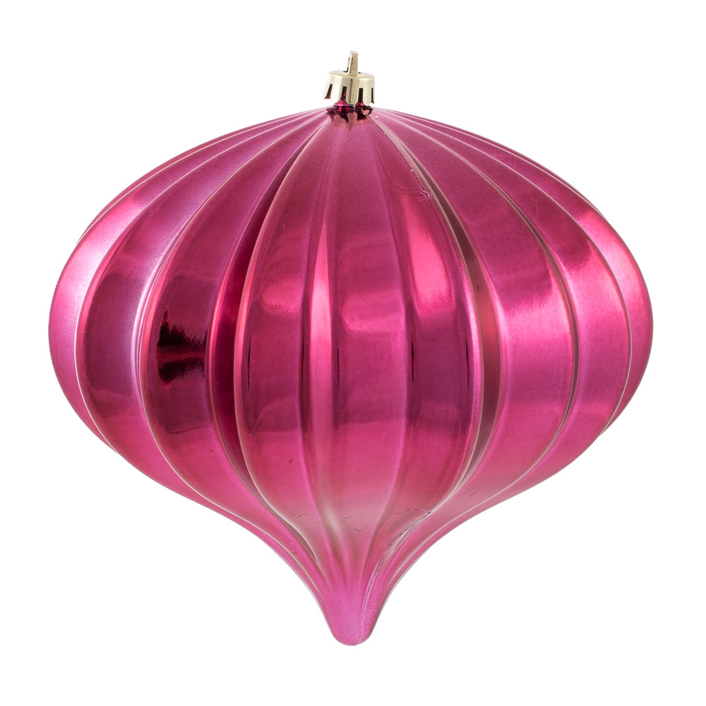 5.7" Shiny Onion UV Drilled - Set of 3