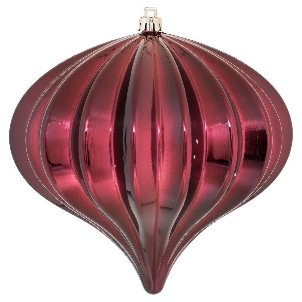 5.7" Shiny Onion UV Drilled - Set of 3