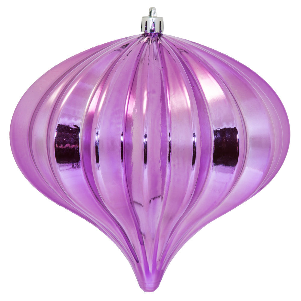 5.7" Shiny Onion UV Drilled - Set of 3