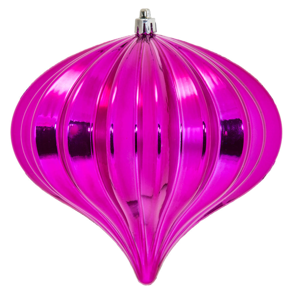 5.7" Shiny Onion UV Drilled - Set of 3