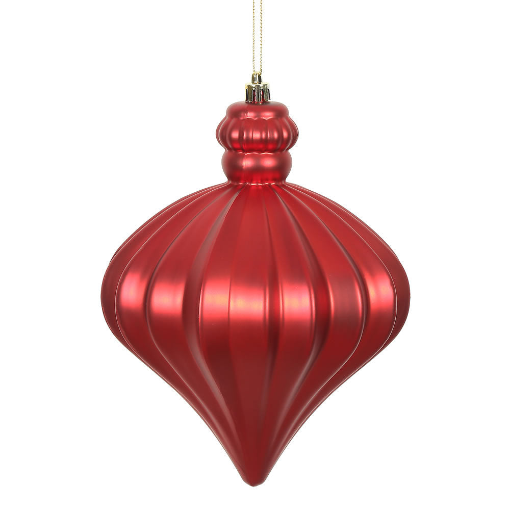 6" Matte Onion Drop - Set of 4