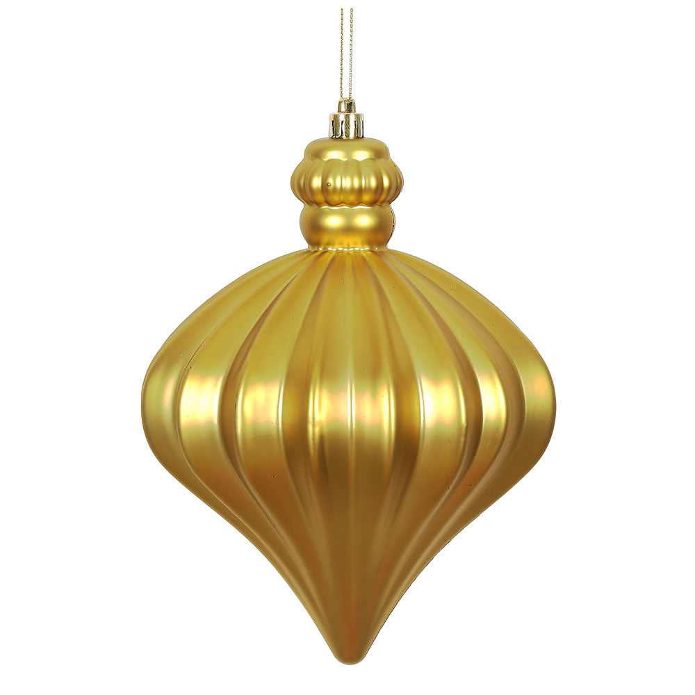 6" Matte Onion Drop - Set of 4