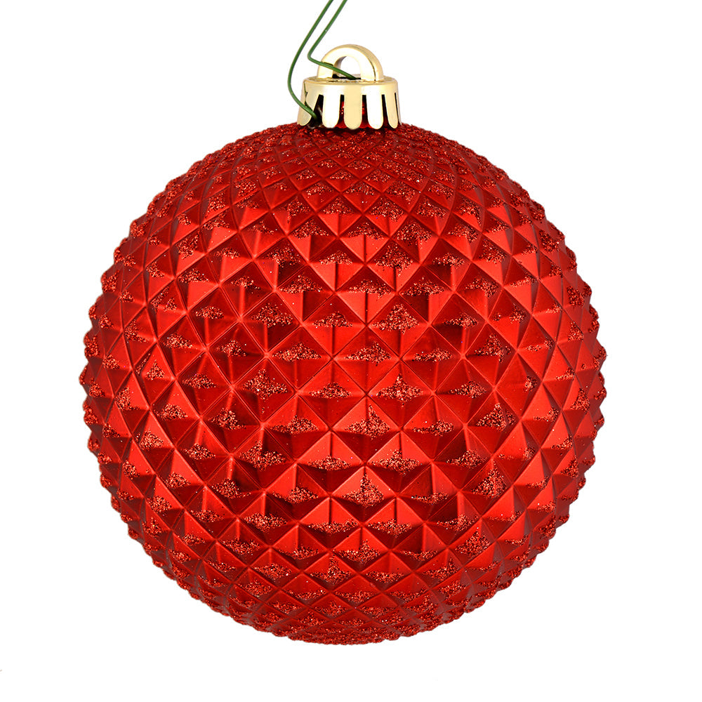 4" Durian Glitter Ball - Set of 6