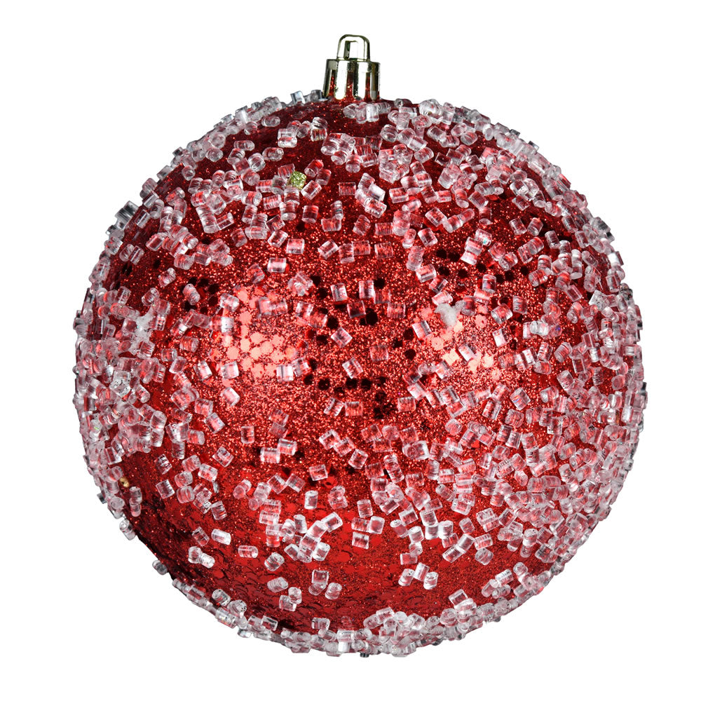 4" Glitter Hail Ball - Set of 6