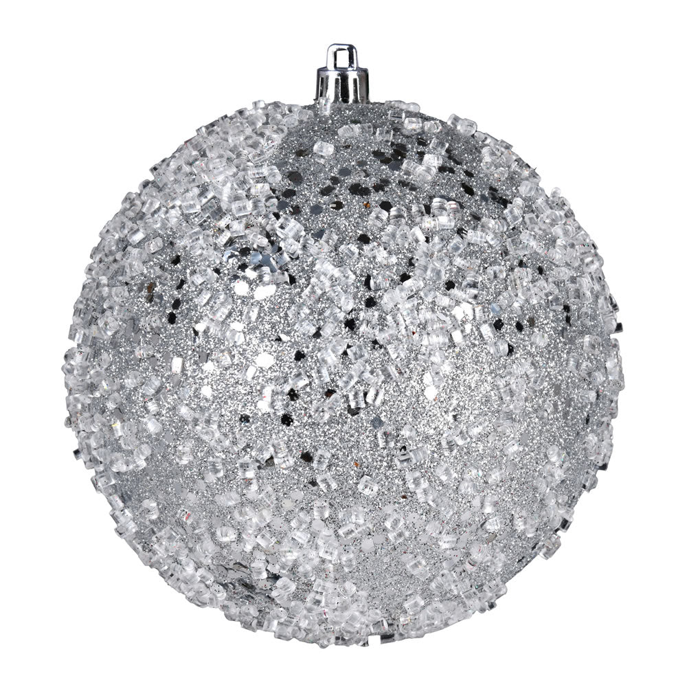 4" Glitter Hail Ball - Set of 6