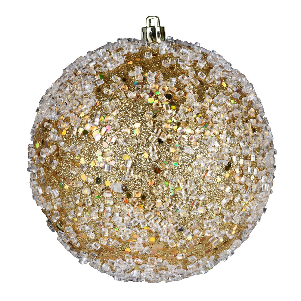6" Glitter Hail Ball - Set of 4