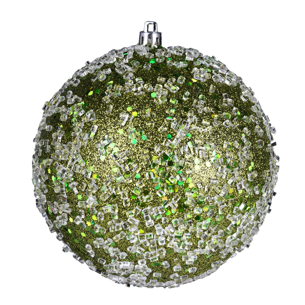 4" Glitter Hail Ball - Set of 6
