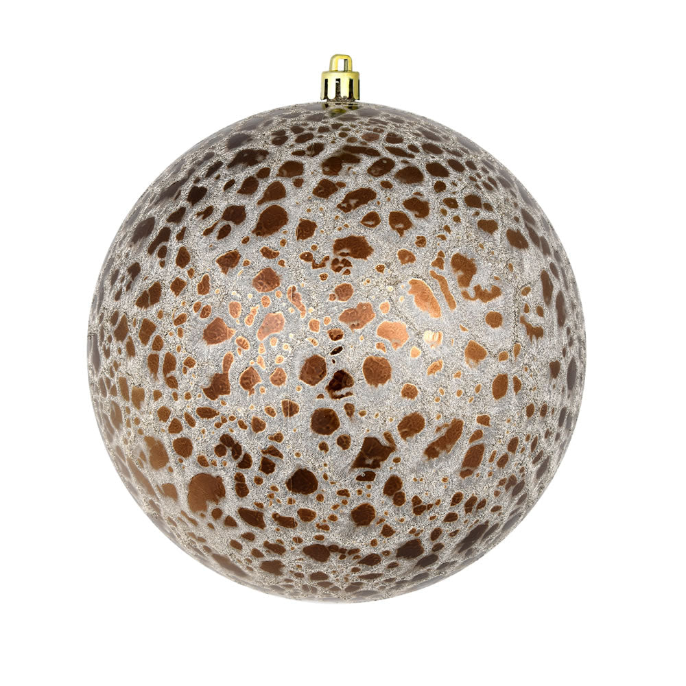 8" Crackle Ball Ornament