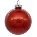 3" Glitter Clear Ball - Set of 12