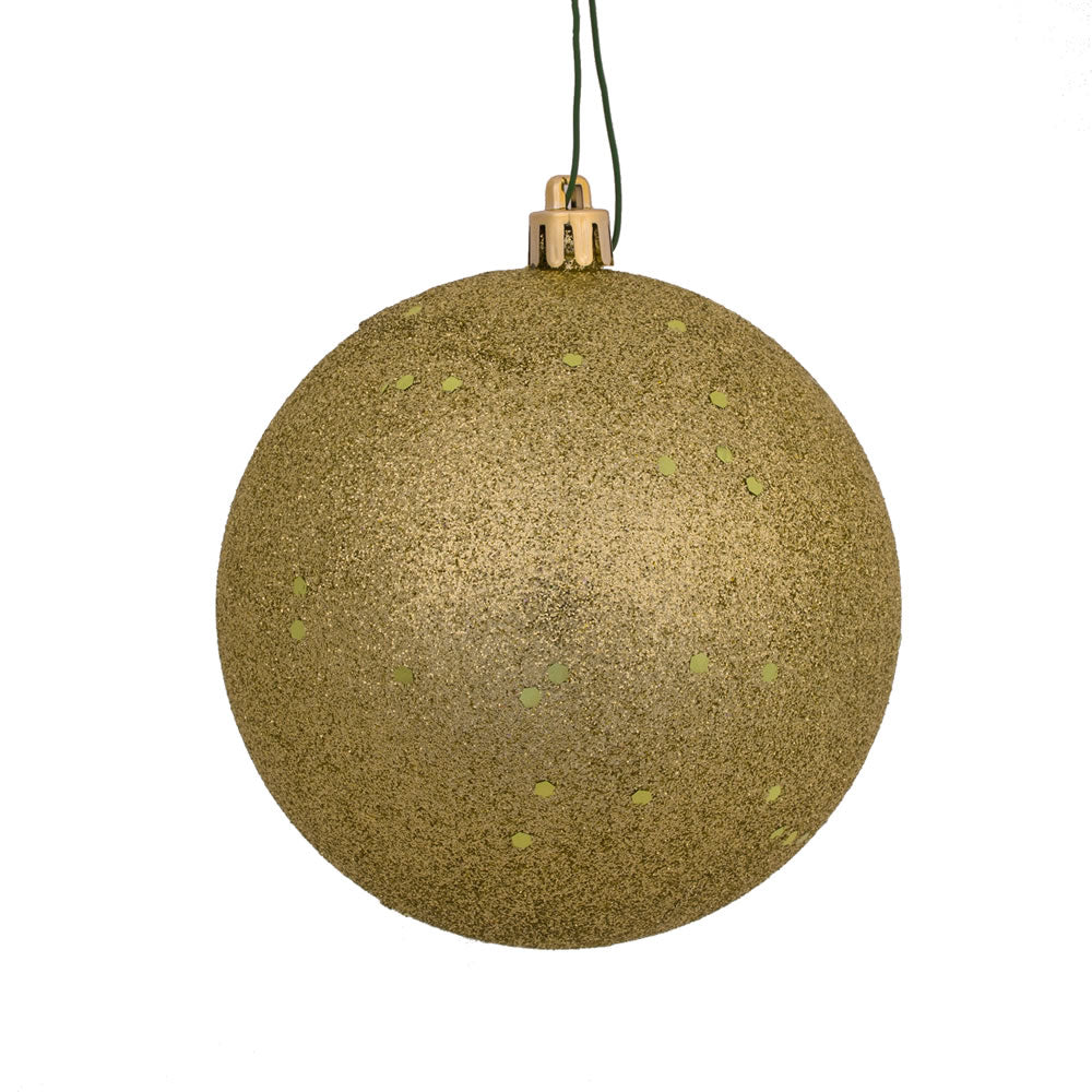 Champagne - Shatterproof Ball Christmas Tree Ornaments