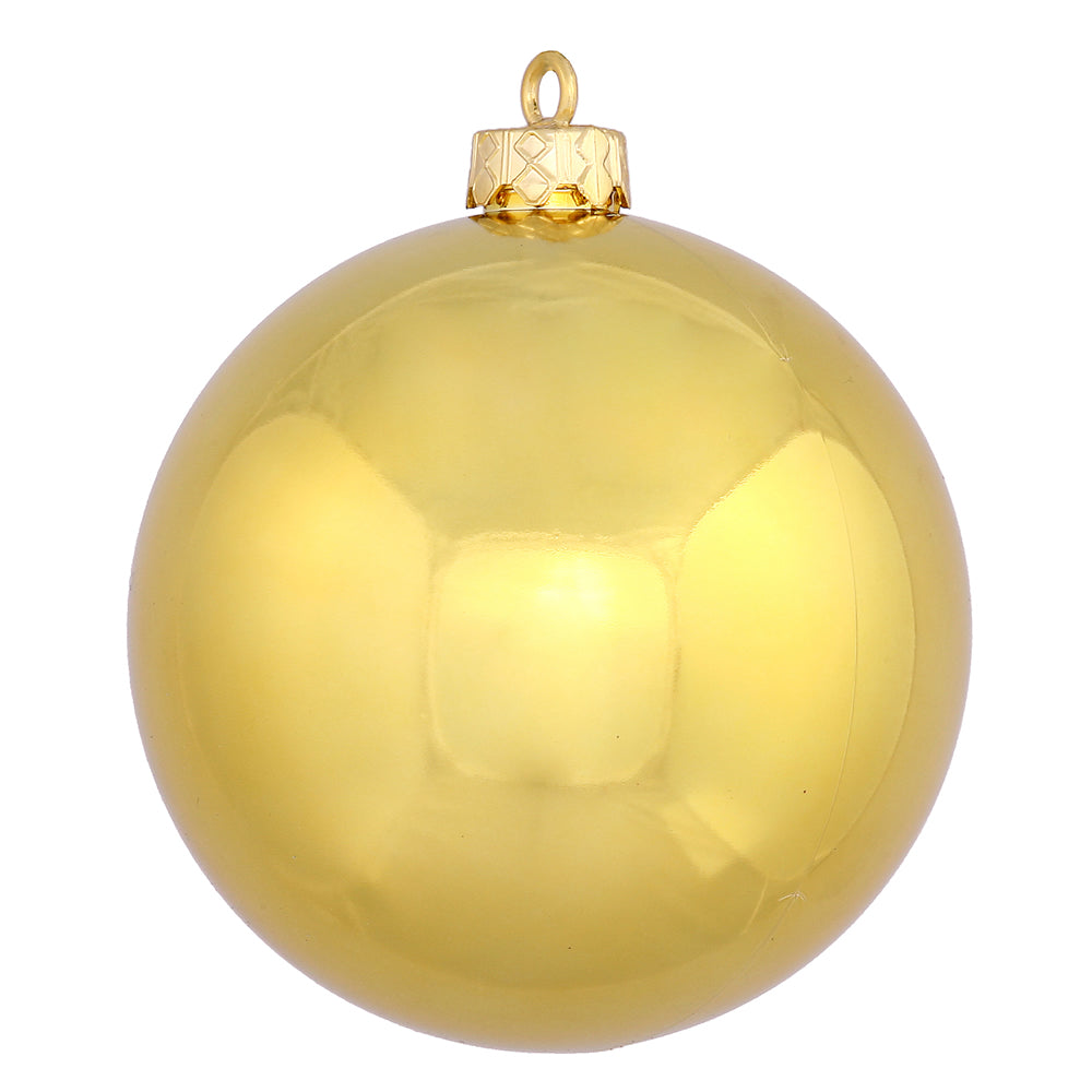 Gold - Shatterproof Ball Christmas Tree Ornaments