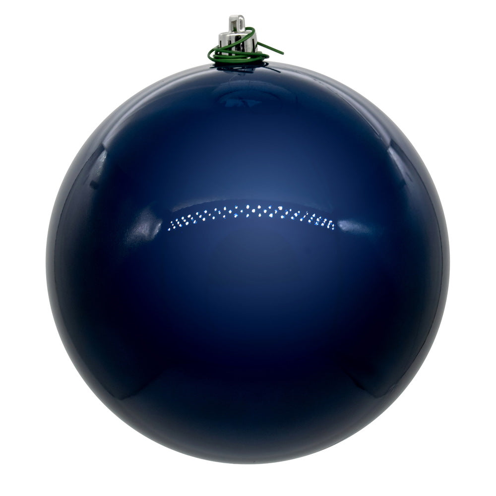Midnight Blue - Shatterproof Ball Christmas Tree Ornaments