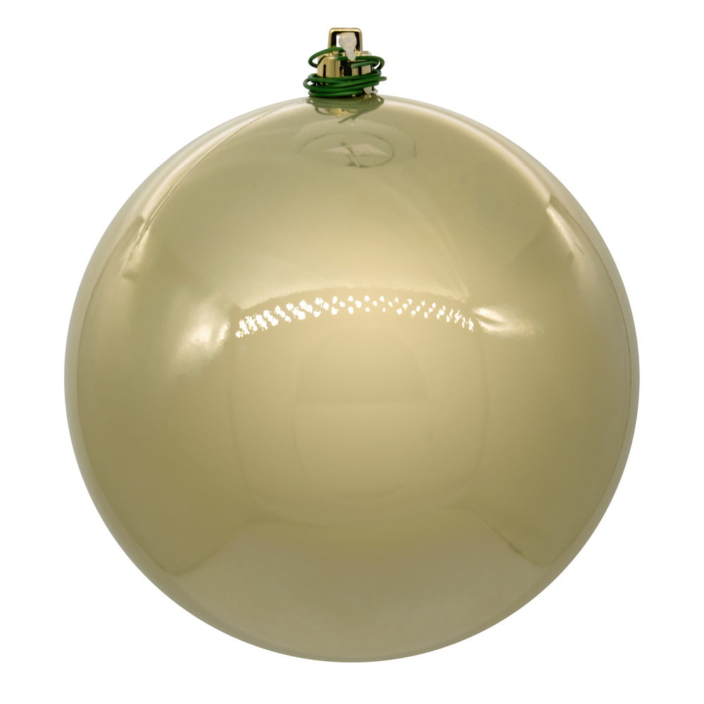 Champagne - Shatterproof Ball Christmas Tree Ornaments