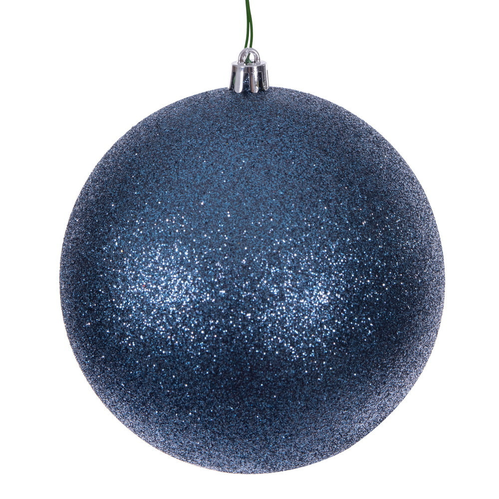 Denim Blue - Shatterproof Ball Christmas Tree Ornaments