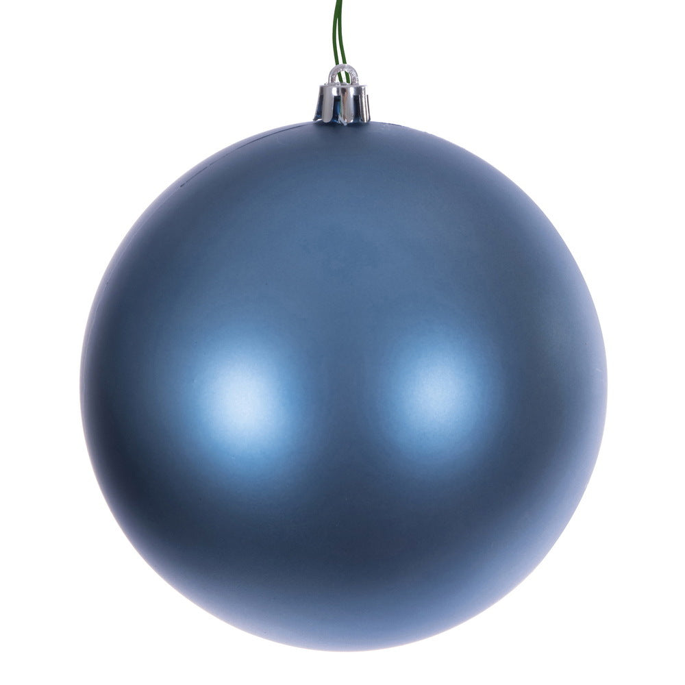 Denim Blue - Shatterproof Ball Christmas Tree Ornaments