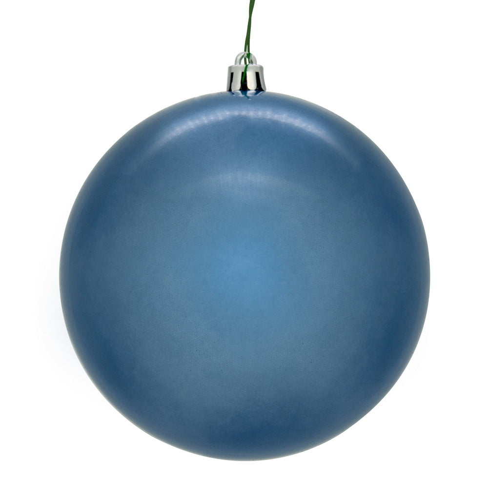 Denim Blue - Shatterproof Ball Christmas Tree Ornaments
