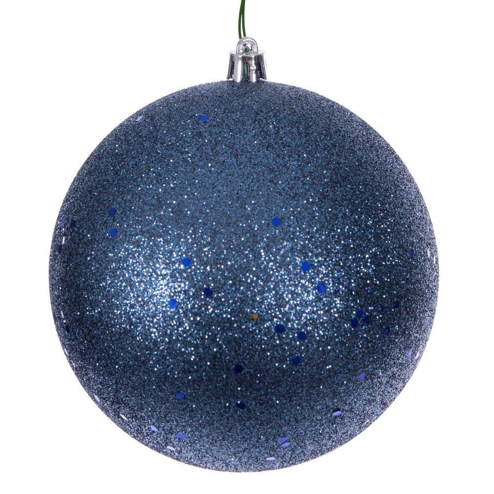 Denim Blue - Shatterproof Ball Christmas Tree Ornaments