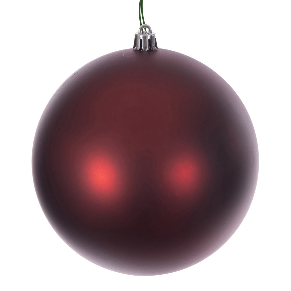 Crimson Red - Shatterproof Ball Chritsmas Tree Ornamanets