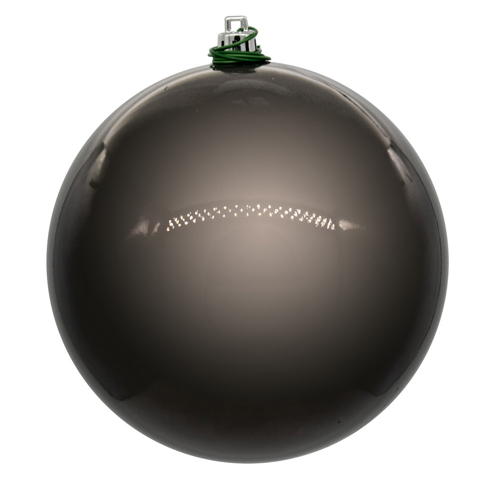 Gunmetal - Shatterproof Ball Christmas Tree Ornaments