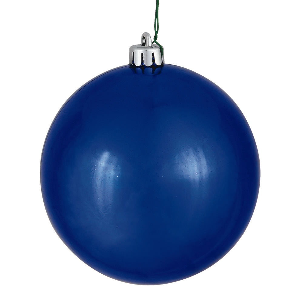 Cobalt Blue - Shatterproof Ball Chritsmas Tree Ornamanets
