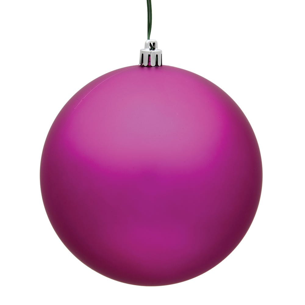 Fuchsia - Shatterproof Ball Christmas Tree Ornaments