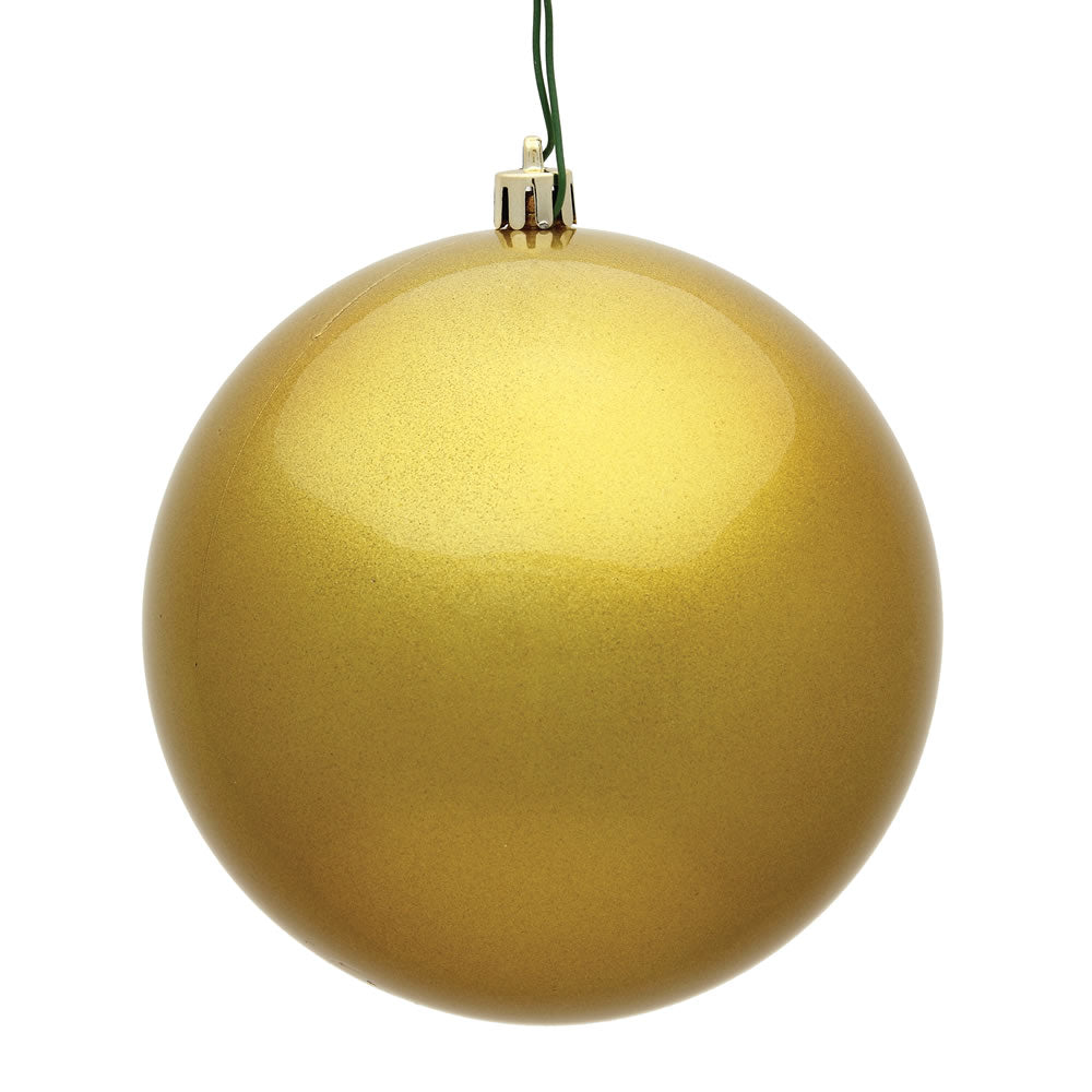 Gold - Shatterproof Ball Christmas Tree Ornaments
