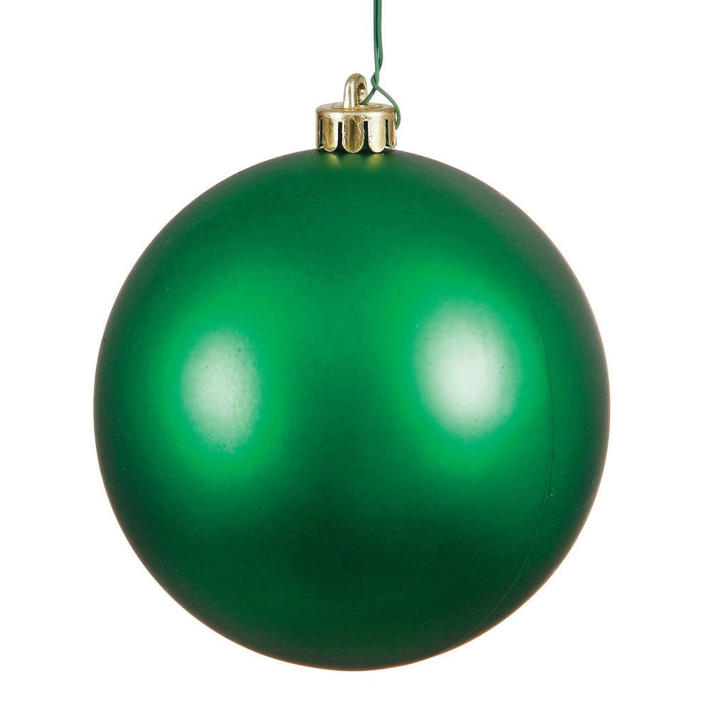 Green - Shatterproof Ball Christmas Tree Ornaments