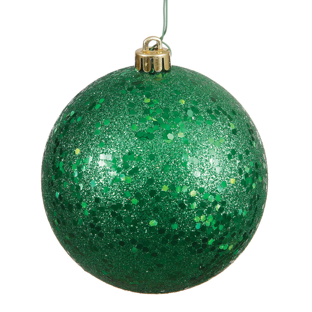 Green - Shatterproof Ball Christmas Tree Ornaments