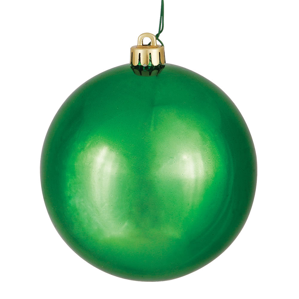 Green - Shatterproof Ball Christmas Tree Ornaments