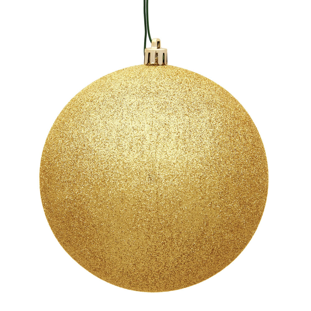 Honey Gold - Shatterproof Ball Christmas Tree Ornaments