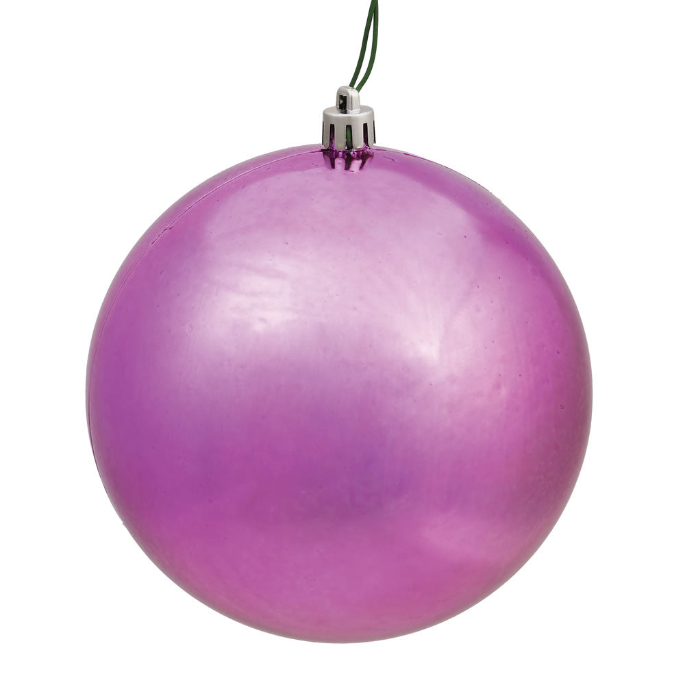 Mauve - Shatterproof Ball Chritsmas Tree Ornamanets