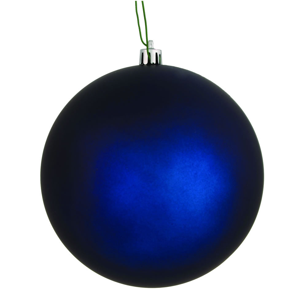 Midnight Blue - Shatterproof Ball Christmas Tree Ornaments