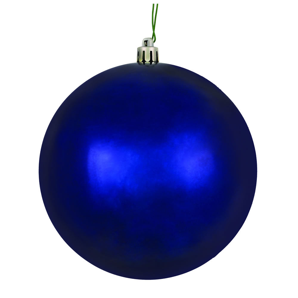 Midnight Blue - Shatterproof Ball Christmas Tree Ornaments