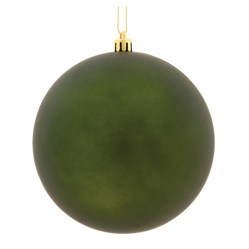 Moss Green - Shatterproof Ball Chritsmas Tree Ornamanets