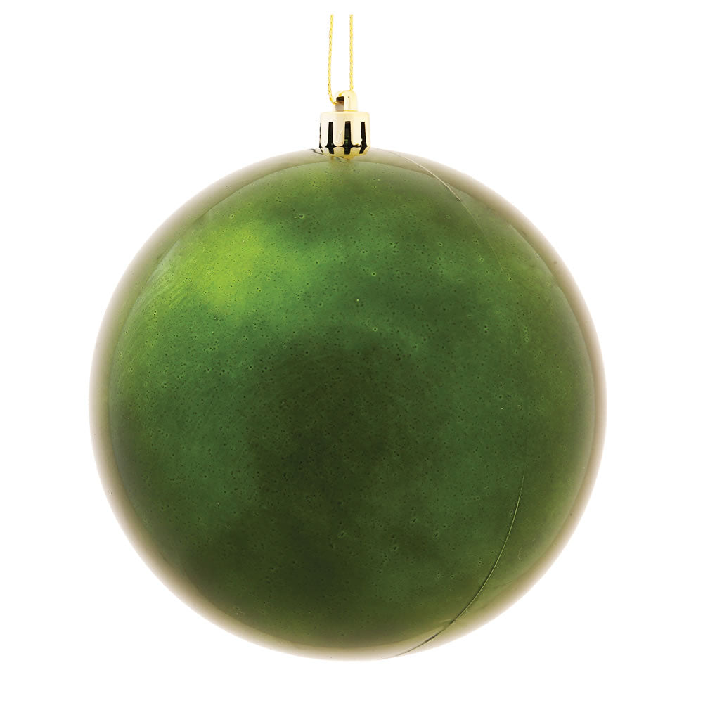 Moss Green - Shatterproof Ball Chritsmas Tree Ornamanets