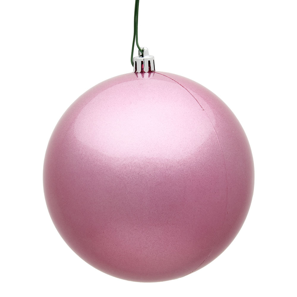 Pink - Shatterproof Ball Christmas Tree Ornaments