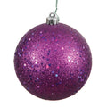 Plum - Shatterproof Ball Christmas Tree Ornaments