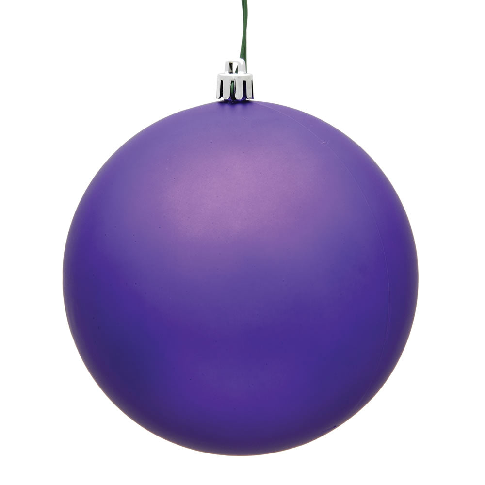 Purple - Shatterproof Ball Christmas Tree Ornaments