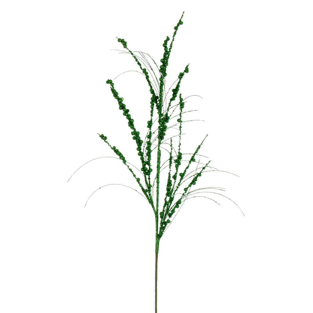 36" Berry Twig Glitter Spray - Set of 6