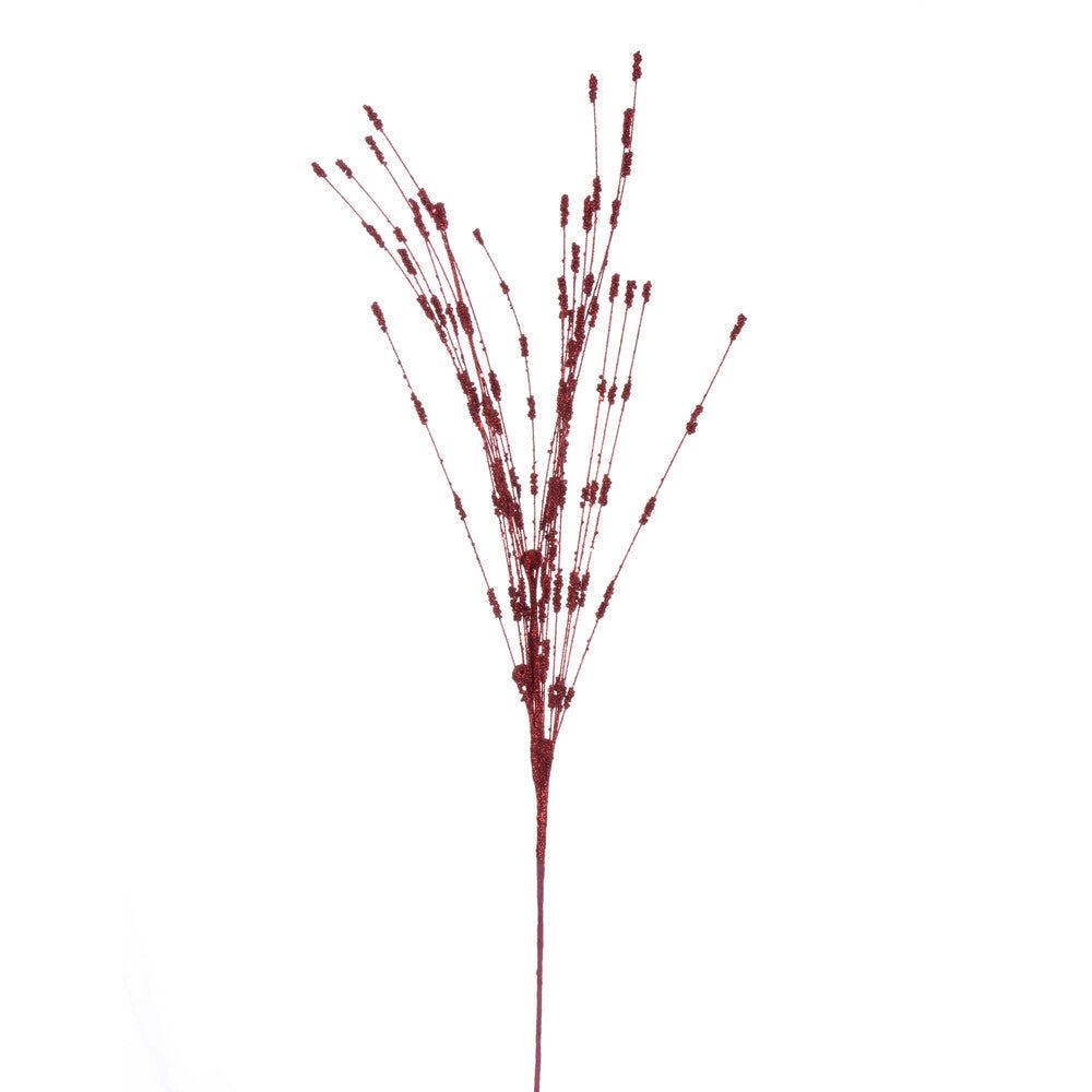 36" Berry Glitter Spray - Set of 6