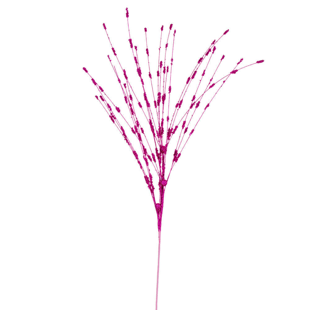 36" Berry Glitter Spray - Set of 6