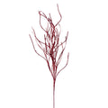 40" Berry Wavy Glitter Spray - Set of 4