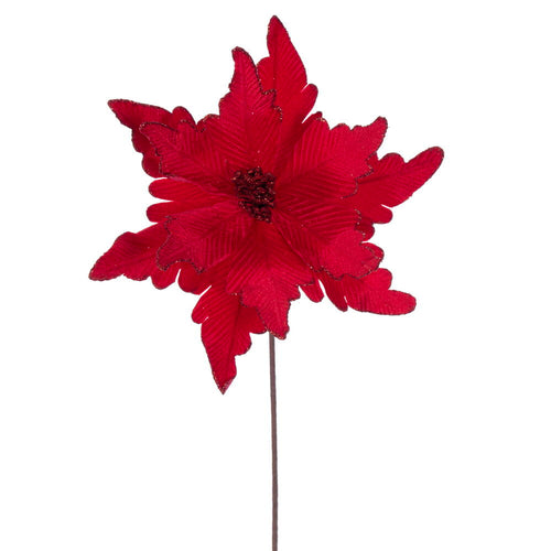 20" Deluxe Velvet 13" Flower - Set of 3