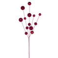28" Glitter Ball Spray - Set of 2