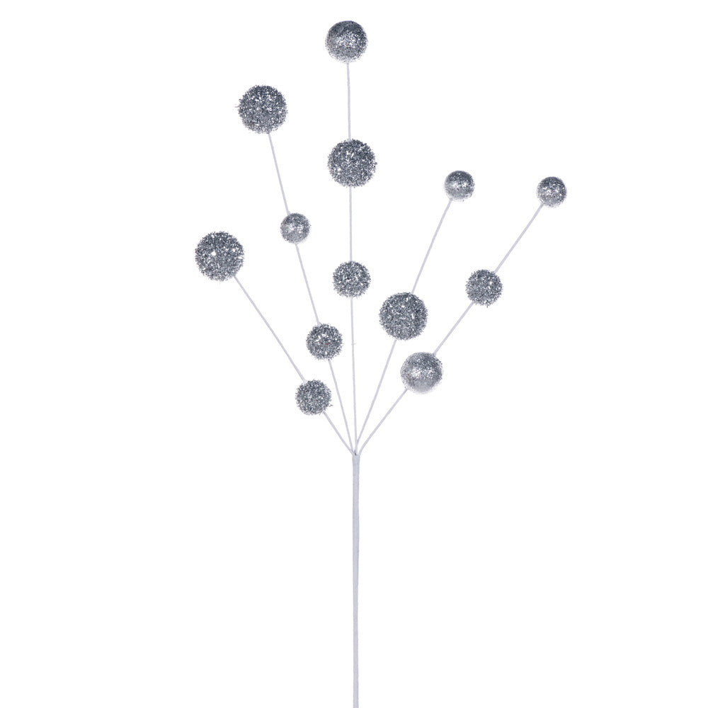 28" Glitter Ball Spray - Set of 2