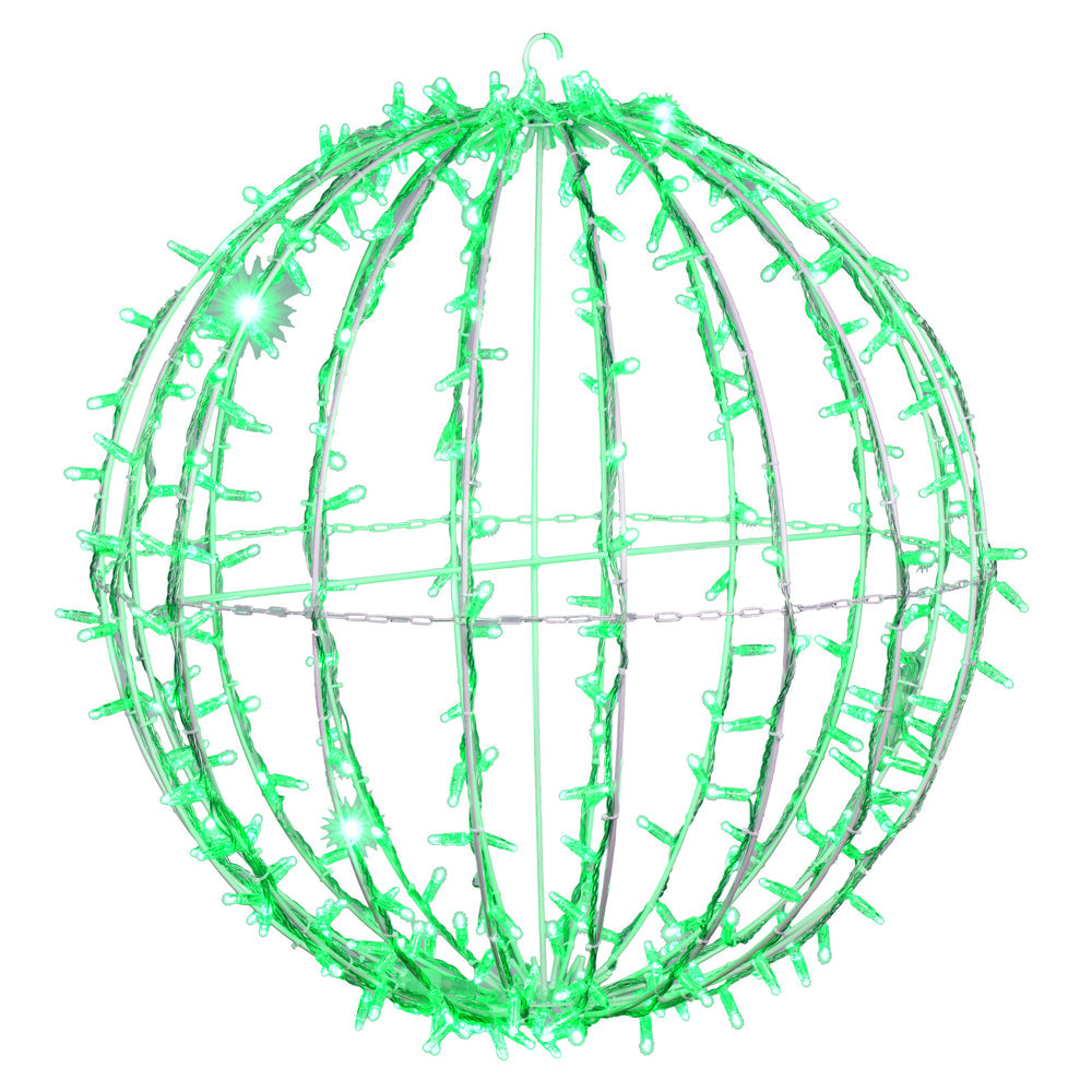 Foldable Spheres - RGBWW  - Commercial Frame - Multiple Effects