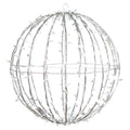 LED - Foldable Lighted Sphere - Heavy Duty Brown Frame